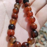 تسبیح عقیق سلیمانی یمنی قدیمی و اصل کلکسیونی