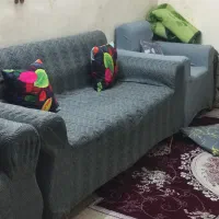 مبل ۷نفره میز و کاور سالم فروشی قیمت پایین