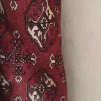 فرش دستباف ترکمنی تمیز وسالم|فرش|گمیشان, |دیوار