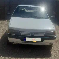 پژواردی سفید دوگانه سوز سی ان جی