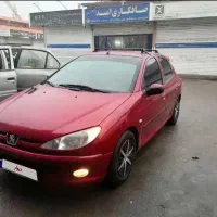 206 مدل ۸۲ فرانسوی قرمز متالیک