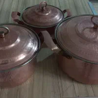 قابلمه مسی سنگین وزن|ظروف پختوپز|قرچک, میرزائی جنوبی|دیوار