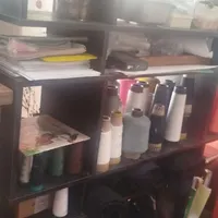 کتابخانه|کتابخانه، شلف، قفسه‌های دیواری|خرم‌آباد, |دیوار