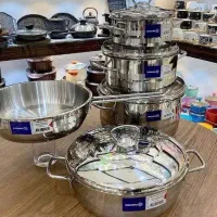 سرویس قابلمه ۹ پارچه کروکماز ترکیه درب آسترا