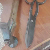 قیچی و چکش عتیقه و کمیاب