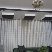 تعدادی پرده های پذیرایی در ابعاد مختلف در حد