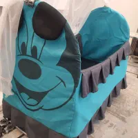 فروش گهواره نوزاد|تخت و صندلی بچه|هشتگرد, هشتگرد قدیم|دیوار