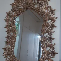 آینه شمعدان آلومینیوم طرح برنز|آینه|قم, پردیسان|دیوار