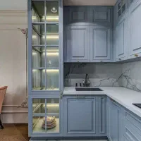 کابینت mdf کمد و دکور مغازه بصورت سفارشی در همدان