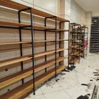 نصاب قفسه رگال توری مگنتی وآلومینیومی دکور