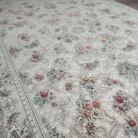 ۲تخته فرش۱۲متری۷۰۰شانه رنگ فیلی آکرولیک|فرش|خرم‌آباد, |دیوار