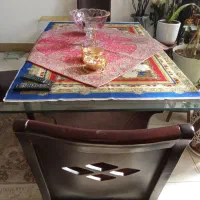 میز شیشه ای