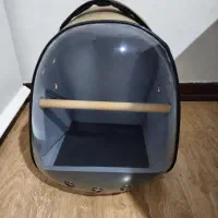 کیف حمل پرنده چوب وسط قابل برداشتن است