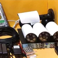 دوربین مداربسته‌×با بیست متر کابل رایگان