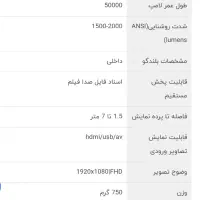 ویدئو پروژکتور یومیو umiio قابل حمل|تلویزیون و پروژکتور|تهران, جنتآباد جنوبی|دیوار