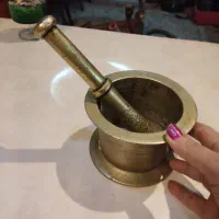 هاون برنجی  قدیمی