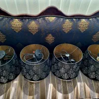 لوستر|لوستر و چراغ آویز|کیش, |دیوار