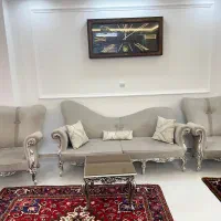 مبل هفت نفره سالم همراه با عسلی