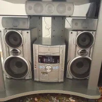 سیستم صوتی و تصویری 5سی دی و دی وی دی پاناسونیک|سیستم صوتی خانگی|تهران, شهرک آزادی|دیوار