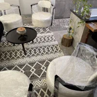 مبلمان ۴ نفره مینیمال کاملا نو و استفاده نشده