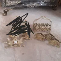 سه عدد جا دستمال کاغذی وجا چنگال چاقو وجاکلیدی