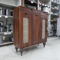 جاکفشی ۳ درب مدل حصیری * اثاث مارکت|جاکفشی، کمد، دراور|سیرجان, |دیوار