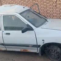 ماشین پراید تصادفی