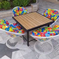 مبلمان باغی چوبی