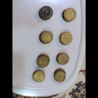 سکه قدیمی زمان رضا شاه پهلوی نقره ای