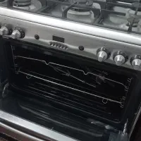 اجاقگاز فردار تمام استیل رزگاز ایتالیایی نو|اجاق گاز و لوازم برقی پختوپز|اردبیل, |دیوار