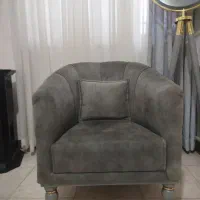 مبل هفت نفره طوسی