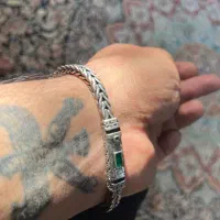 دستبند تایلندی نقره ۹۲۵|جواهرات|اصفهان, برازنده|دیوار