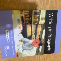 کتاب زبان انگلیسی writing in paragraph