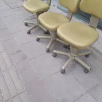 ۳عدد صندلی چرخدار،نیلپر