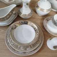 چینی ۱۸نفره|ظروف سرو و پذیرایی|قم, هنرستان|دیوار