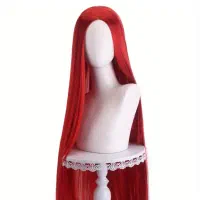 پوستیژ کلاهگیس مومصنوعی قرمز سینمایی مارک دار