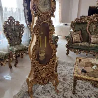 ساعت ایستاده چوبی