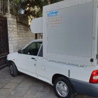 پراید وانت با یخچال