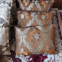 ۹ عدد بالشت و پشتی و درجه یک و بسیار زیبا ( نو )|رختخواب، بالش، پتو|تهران, نظام‌آباد|دیوار