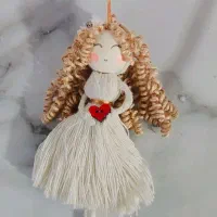 عروسک مکرومه