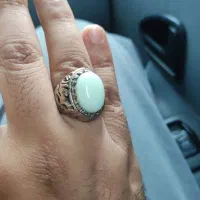 انگشتر گوهر شب چراغ معدنی