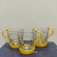 استکان دسته رنگی