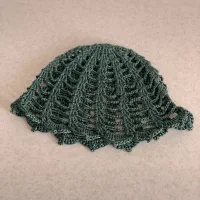 کلاه مکرومه قلاب بافی