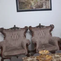 مبل استیل ۷ نفره با جلومبلی و عسلی|مبلمان خانگی و میز عسلی|اسلام‌شهر, شهرک مصطفی خمینی|دیوار