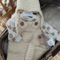 بافت بیلر و کلاه نوزادی