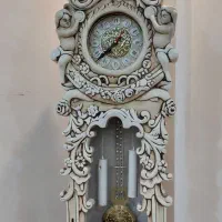 ساعت ایستاده چوبی