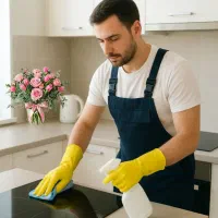 خدمتکار نظافتچی آقا هستم