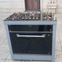 گاز طرح فر صفحه شیشه