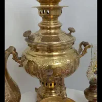 فروش و خریدار لوستر و آینه شمعدان و وسایل برنزی|لوستر و چراغ آویز|تهران, یافت‌آباد|دیوار