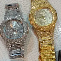 ساعت مچی دوتا مردانه زنانه کلن نگین قیمت یک نیم